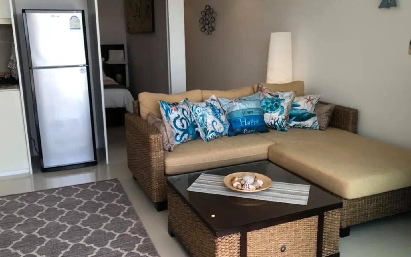 Interior view of 2 Bedroom Sea View Condo for Sale in Kata Ocean View