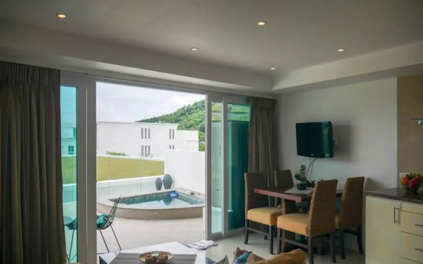 Interior view of 2 Bedroom Sea View Condo for Sale in Kata Ocean View