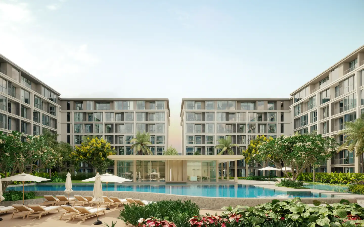 Interior view of 3 Bedroom Condo for Sale in The Ozone Signature Condominium, Bangtao