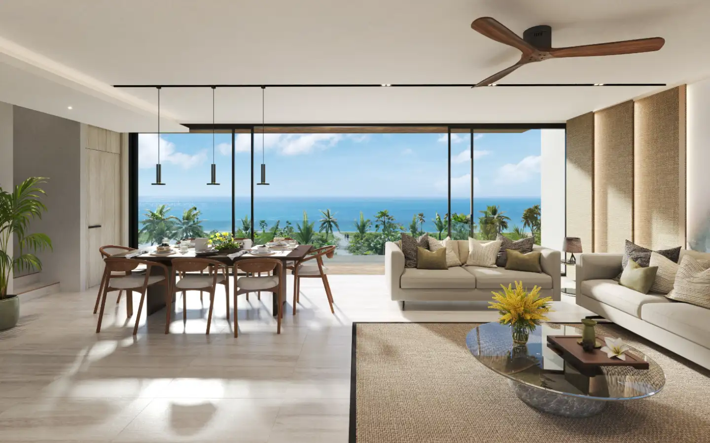 Exterior view of Beachfront 3-Bed Villa in Banyan Tree Grand Residences - Beach Terraces - Type A