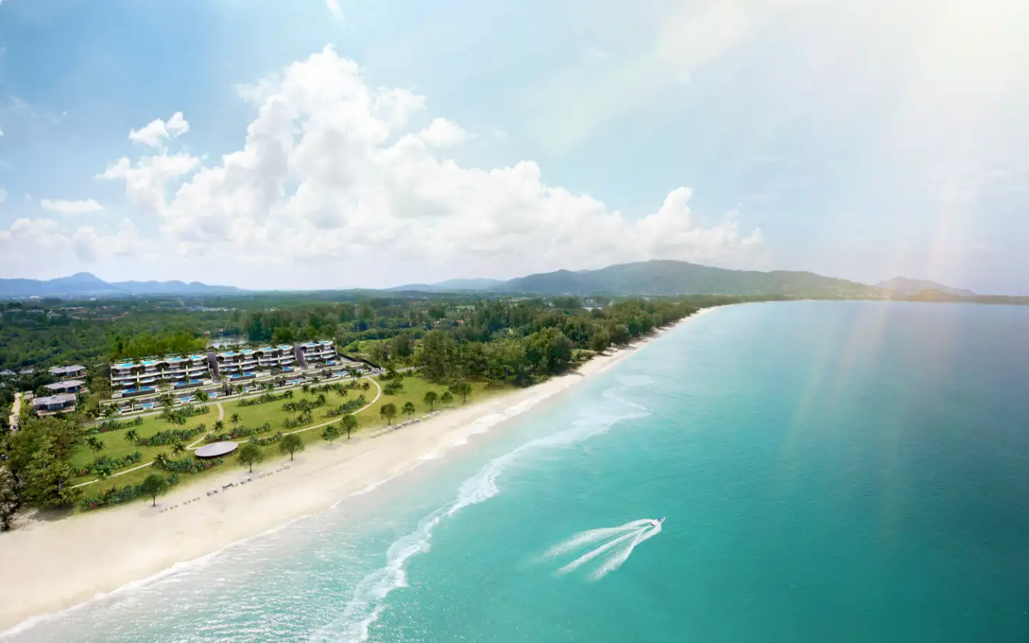 View from 4-Bedroom Oceanfront Villa in Banyan Tree Grand Residences, Layan