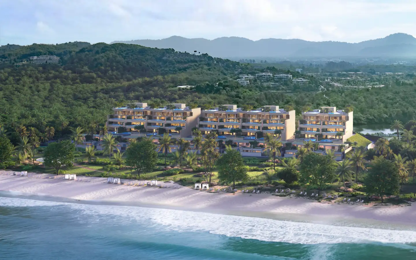 View from Beachfront Luxury 3-Bed Sea View Banyan Tree Grand Residences - 1st Floor