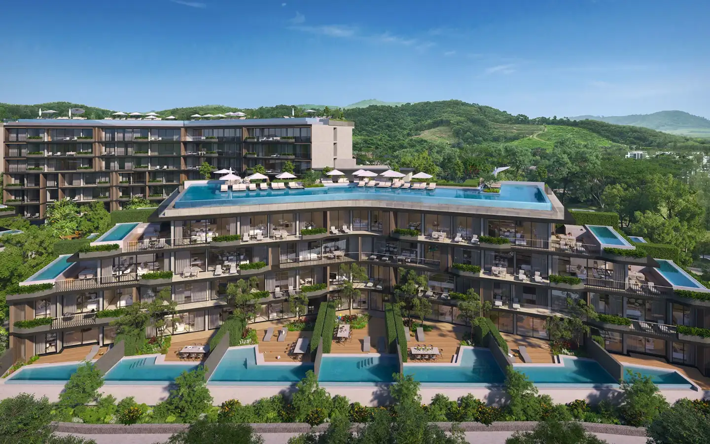 View from 1-Bedroom Laguna Lakelands Lakeview Residences - 1A-2
