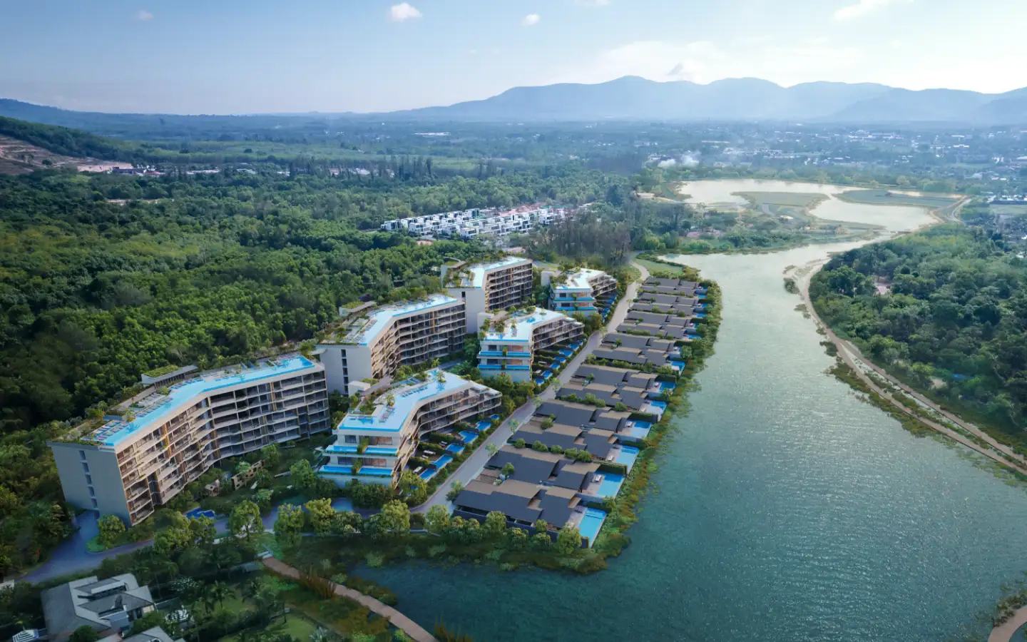View from 1-Bedroom Laguna Lakelands Lakeview Residences - 1B
