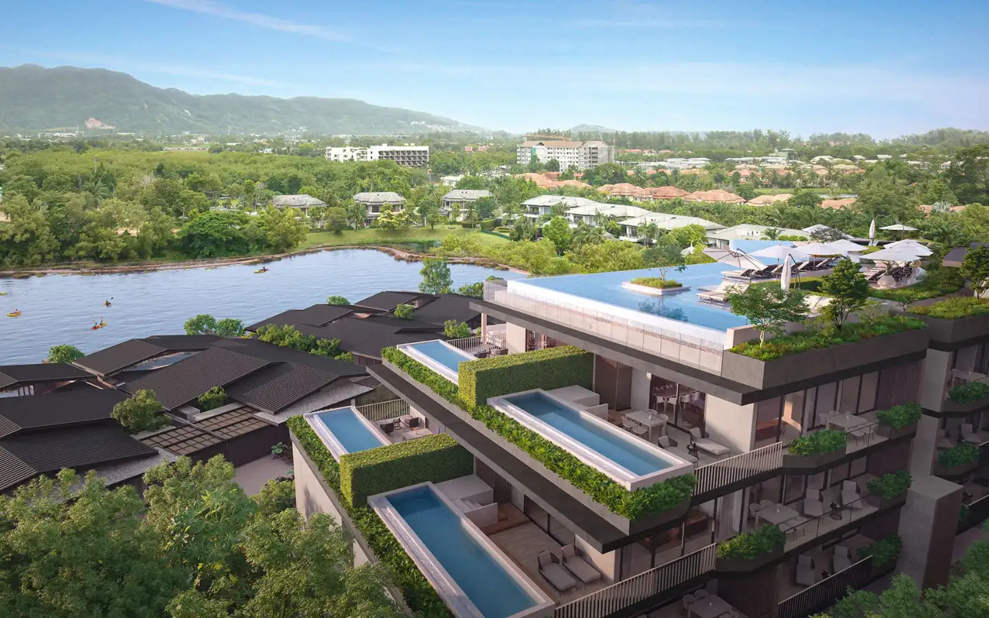 View from 3-Bedroom Laguna Lakelands Lakeview Residence - Unit 3C-1