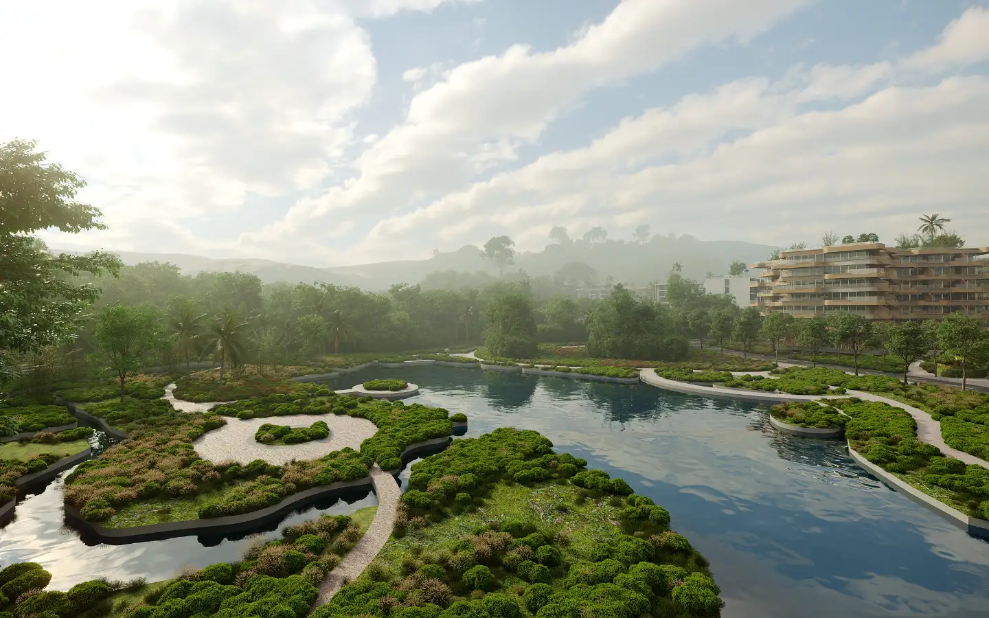 View from 3-Bedroom Laguna Lakelands Lakeview Residence - Unit 3D