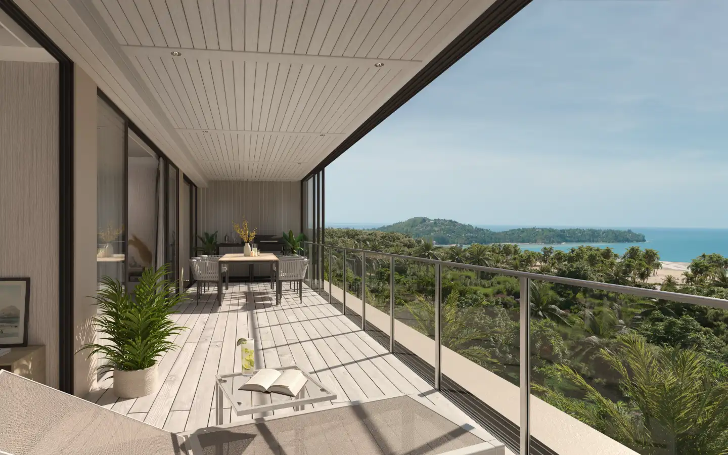 Exterior view of 3-Bedroom Sea View Laguna Beachside Condo for Sale - Beach Forest