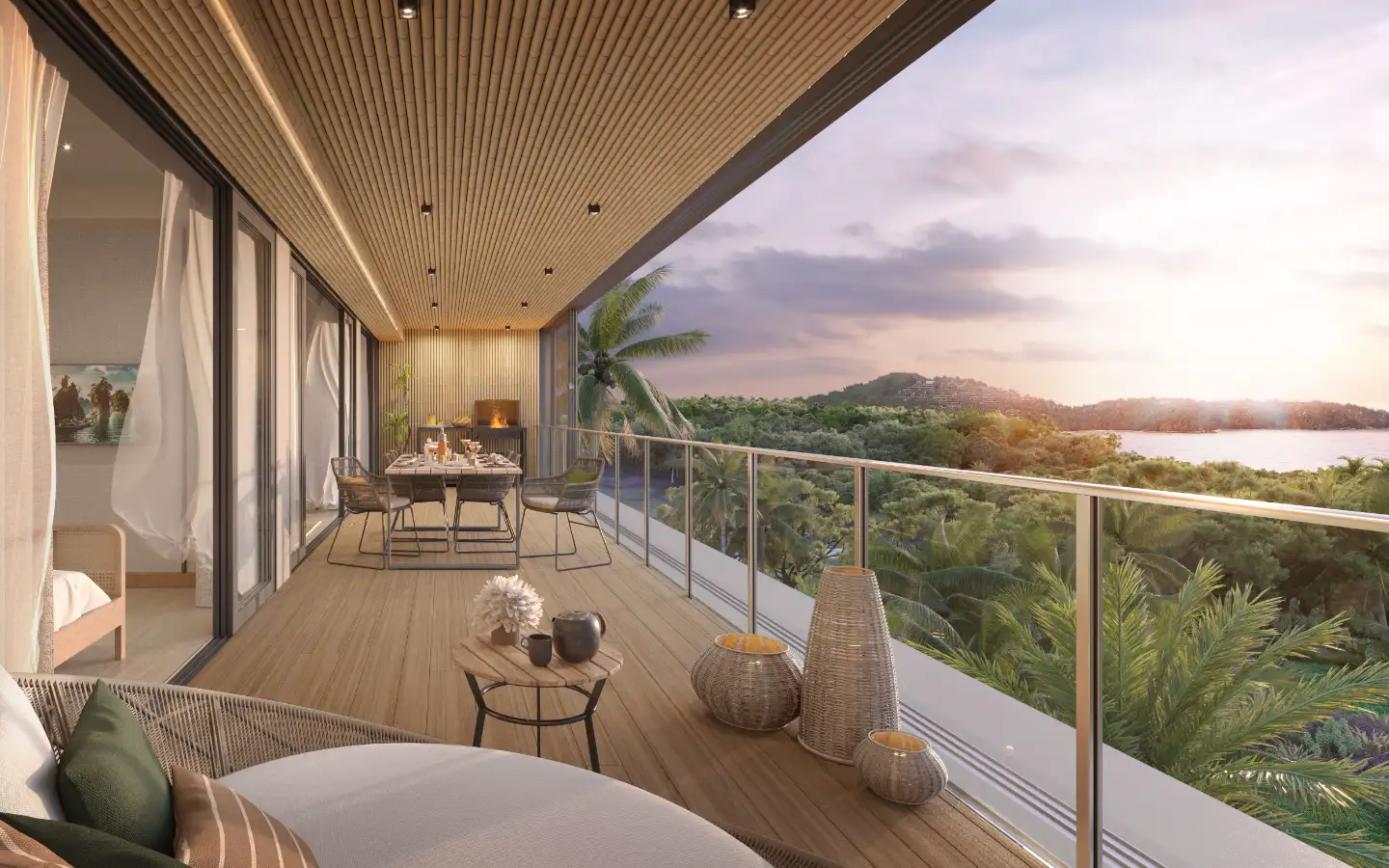 Exterior view of 3-Bedroom Sea View Laguna Beachside Condo for Sale - Beach Forest