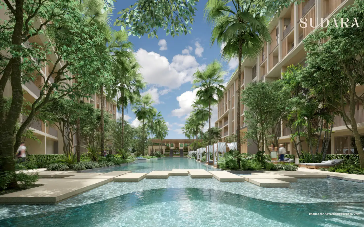 Interior view of Luxury 2-Bedroom Garden Condo for Sale in Sudara - 500 Meters from the Bangtao Beachfront