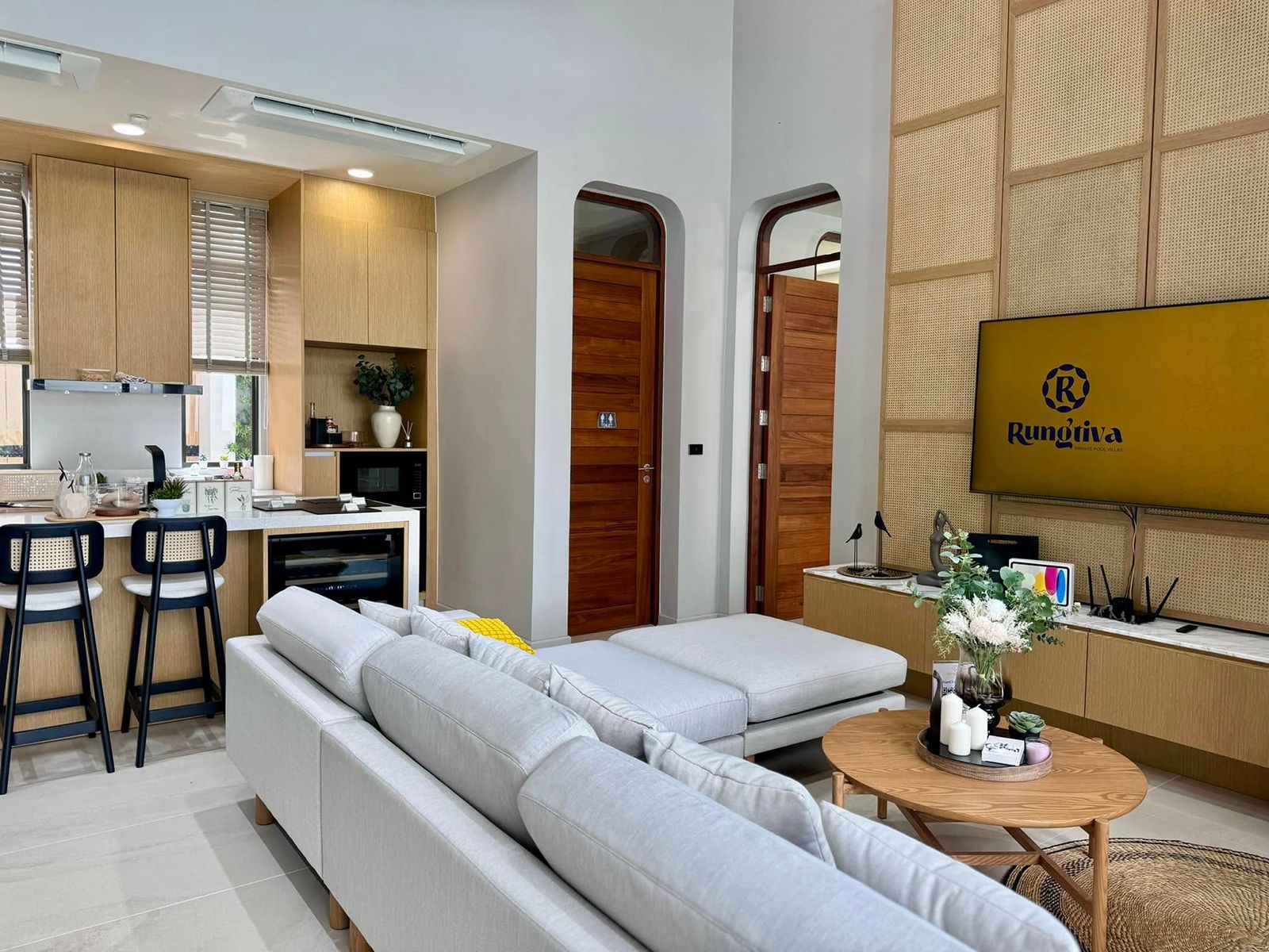 Interior view of 3 Bedroom Rungtiva Villa for Sale in Thalang - Near UWC International School