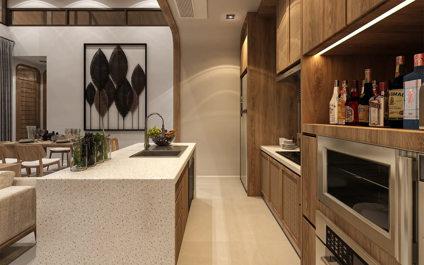 Interior view of 3 Bedroom Rungtiva Villa for Sale in Thalang - Near UWC International School