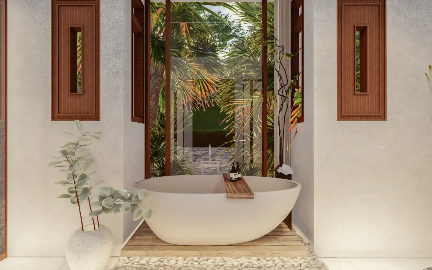 Interior view of 3 Bedroom Type A Sea View Pool Villa for Sale at Narana Villas Mai Khao