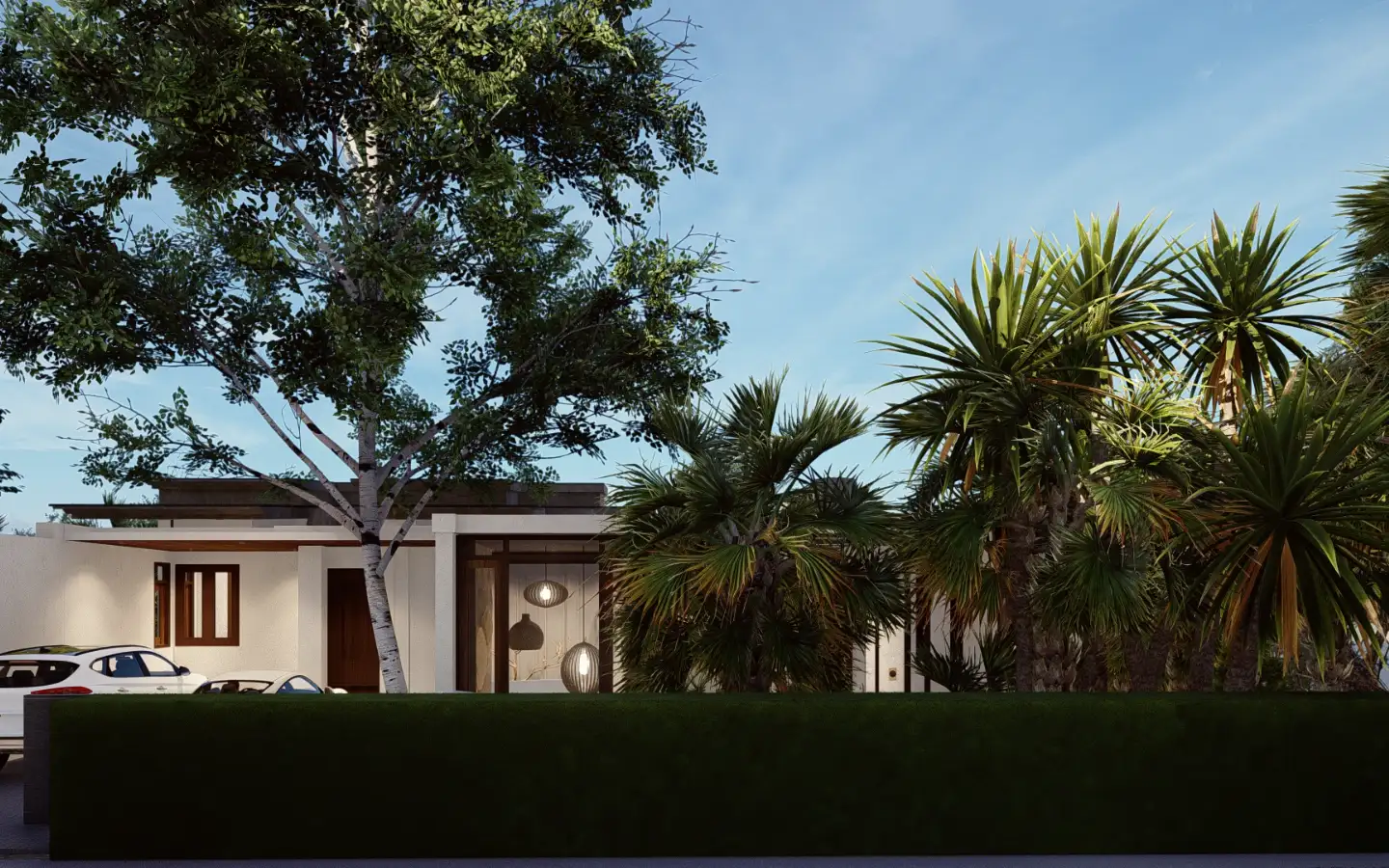 Interior view of 4 Bedroom Type B Sea View Pool Villa for Sale at Narana Villas Mai Khao