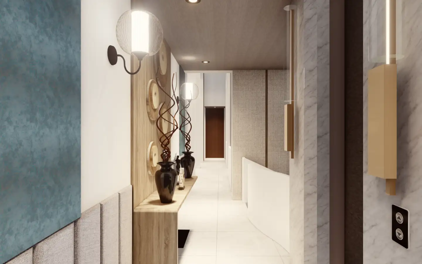Interior view of 4 Bedroom Type C Sea View Pool Villa for Sale at Narana Villas Mai Khao