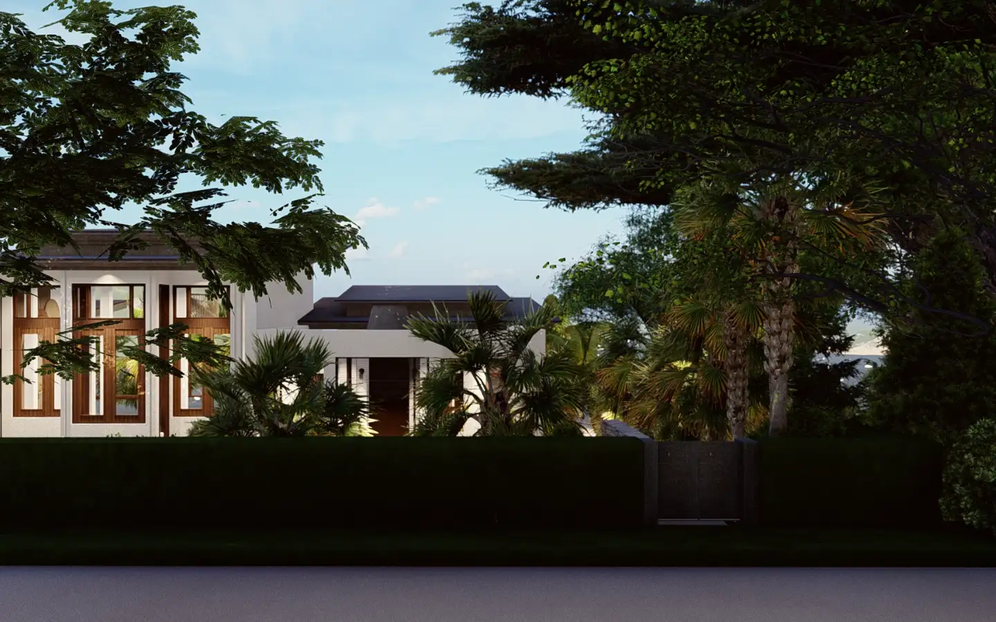 Interior view of 4 Bedroom Type C Sea View Pool Villa for Sale at Narana Villas Mai Khao