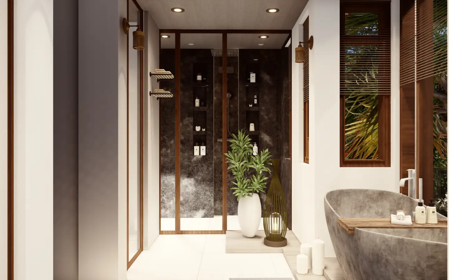 Interior view of 4 Bedroom Type D Sea View Pool Villa for Sale at Narana Villas Mai Khao