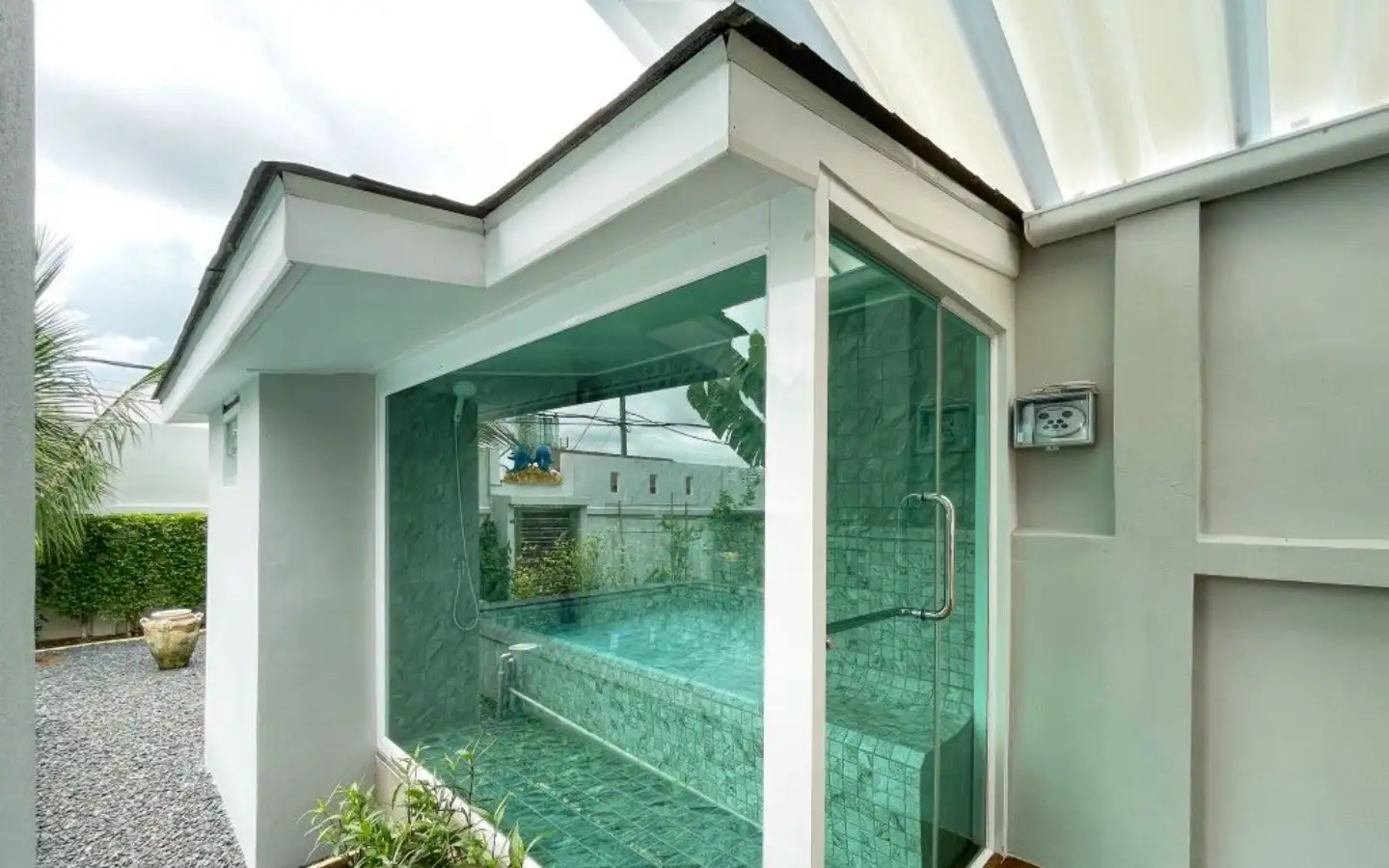 Interior view of 3 Bedroom Standalone Pool Villa for Sale near Layan Beach