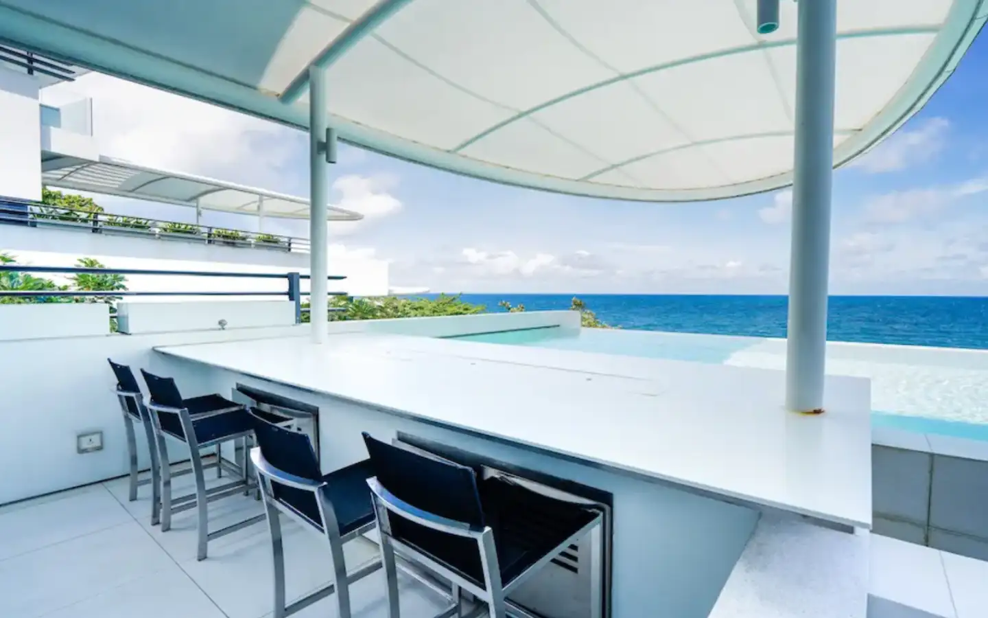 Interior view of Luxury 4 Bedroom Kata Rocks Sky Villa Penthouse Resale from Private