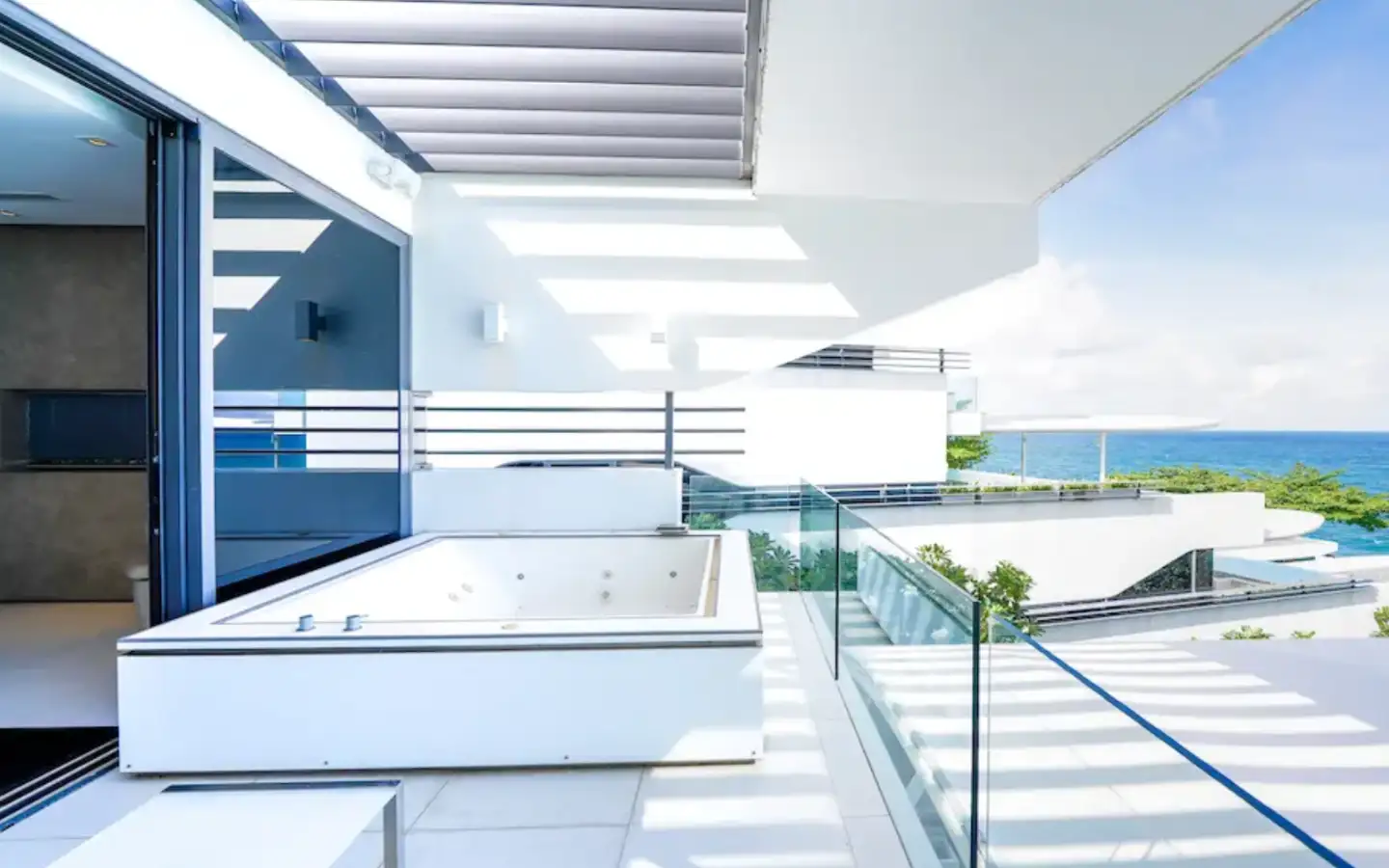 Interior view of Luxury 4 Bedroom Kata Rocks Sky Villa Penthouse Resale from Private