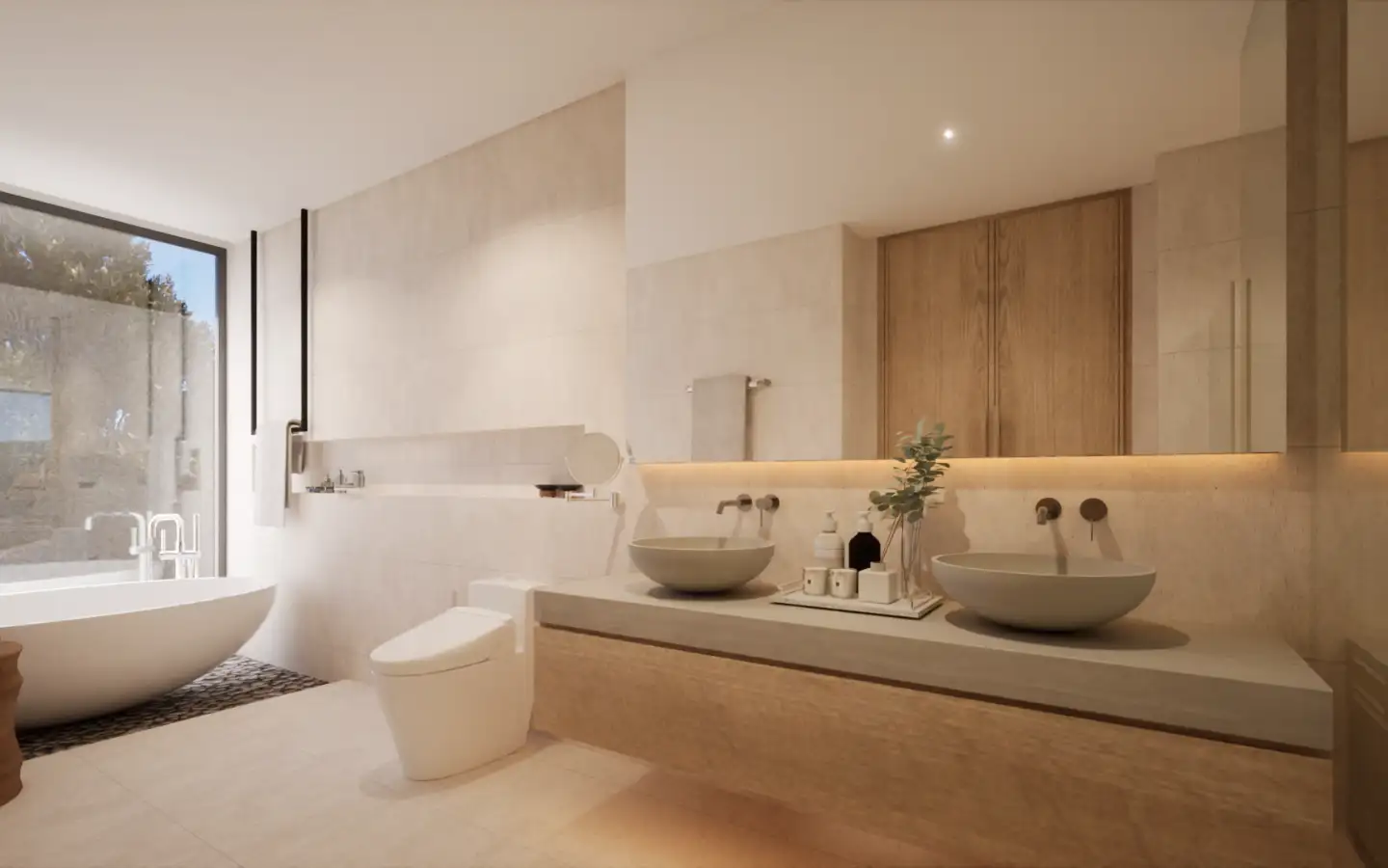 Interior view of Tiara Villa - Two-story 3 Bed Pool Villa Near Naithon & Naiyang Beach - Type B