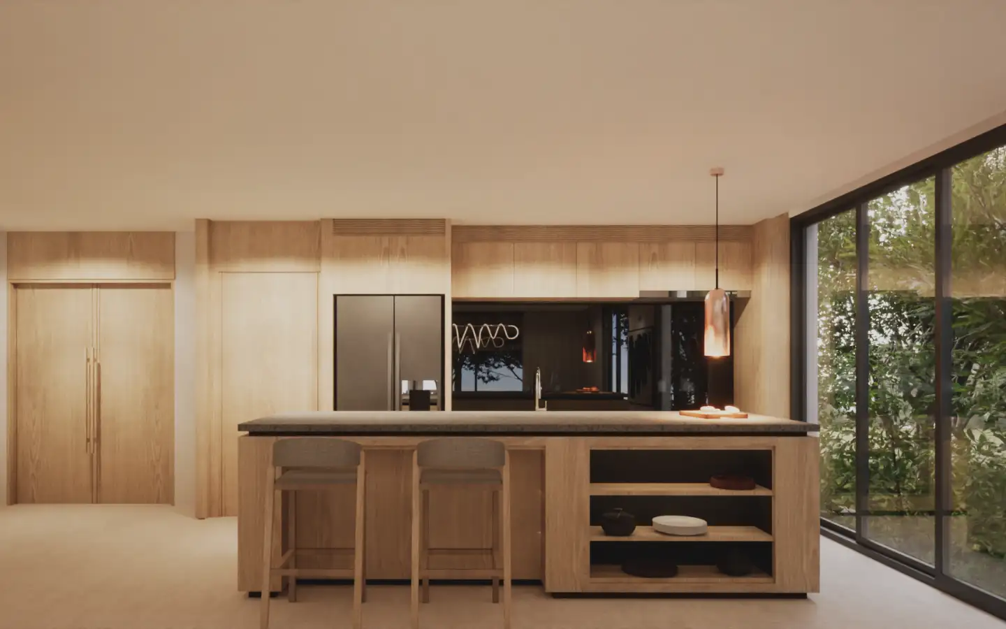 Interior view of Tiara Villa - Two-story 3 Bed Pool Villa Near Naithon and Naiyang Beach - Type C