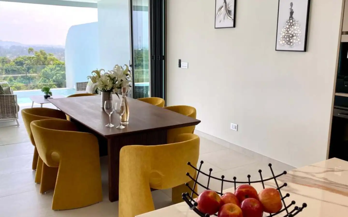 Interior view of 2 Bedroom Foreign Freehold Ocean View Andamaya Condo in Surin