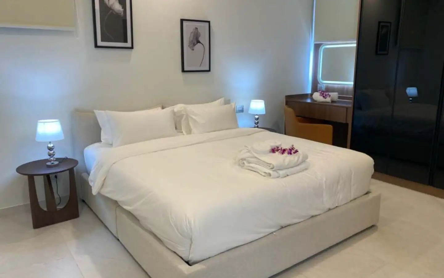 Interior view of 2 Bedroom Ocean View Private Pool Resale Condo in Andamaya Surin