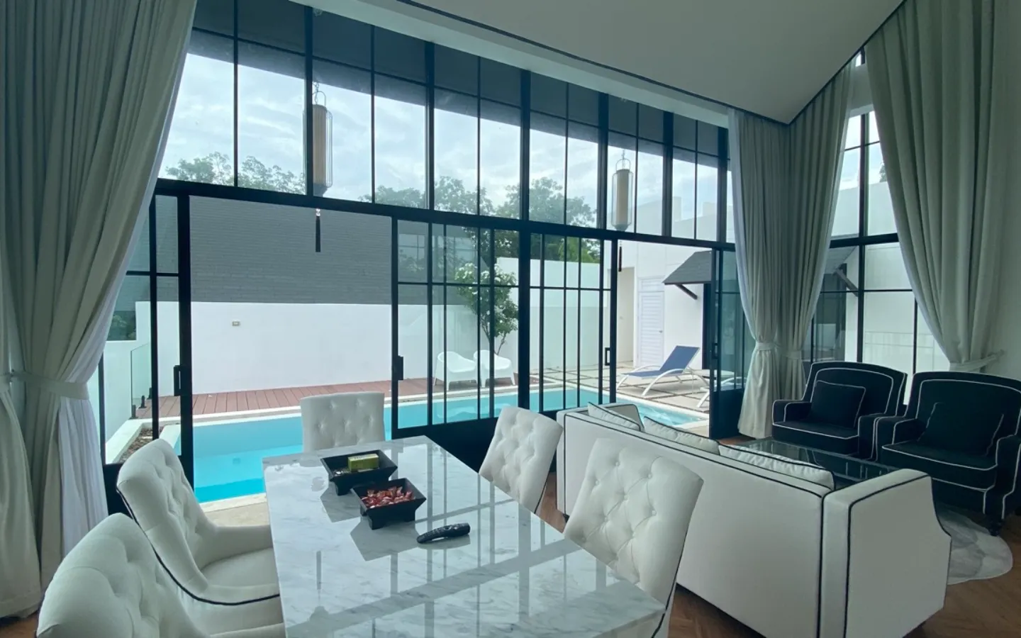 Interior view of Brand New 3 Bedroom Villa for Sale in Hill Gemini, Cape Panwa, Phuket