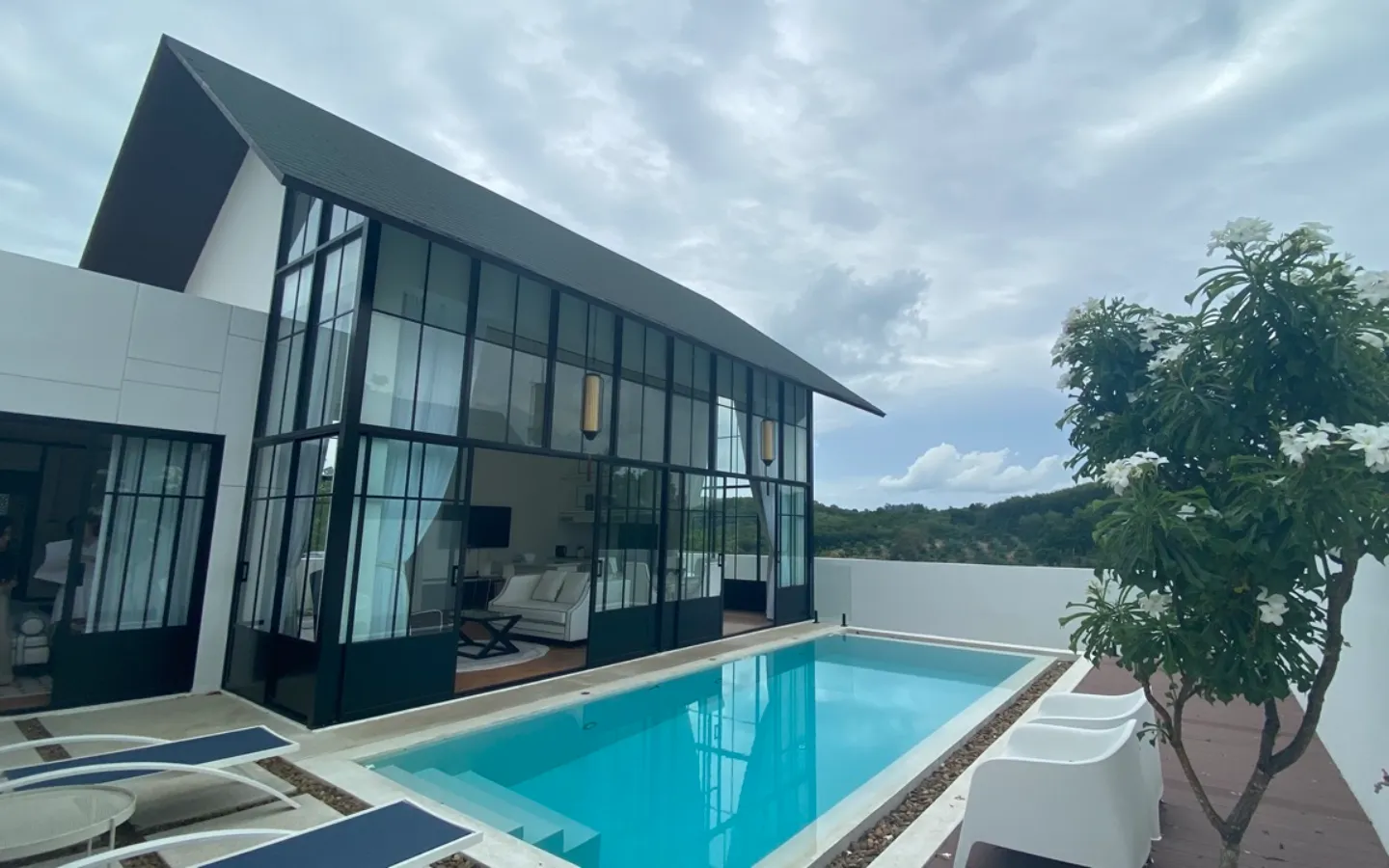 Interior view of Brand New 3 Bedroom Villa for Sale in Hill Gemini, Cape Panwa, Phuket