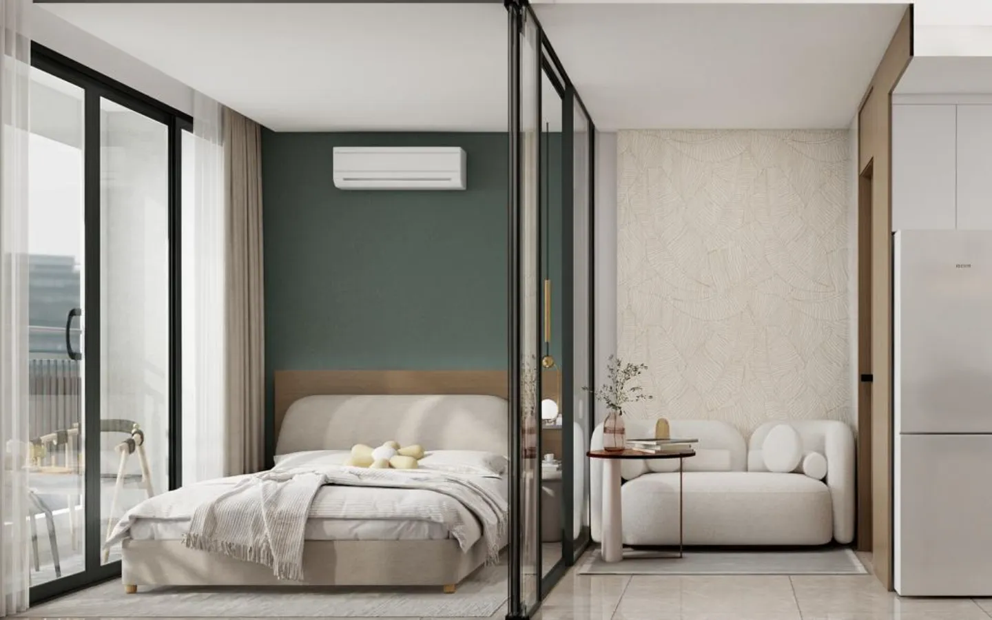 Interior view of Three Bedroom Type D Condo for Sale at Wyndham Fantasea Condo in Chalong