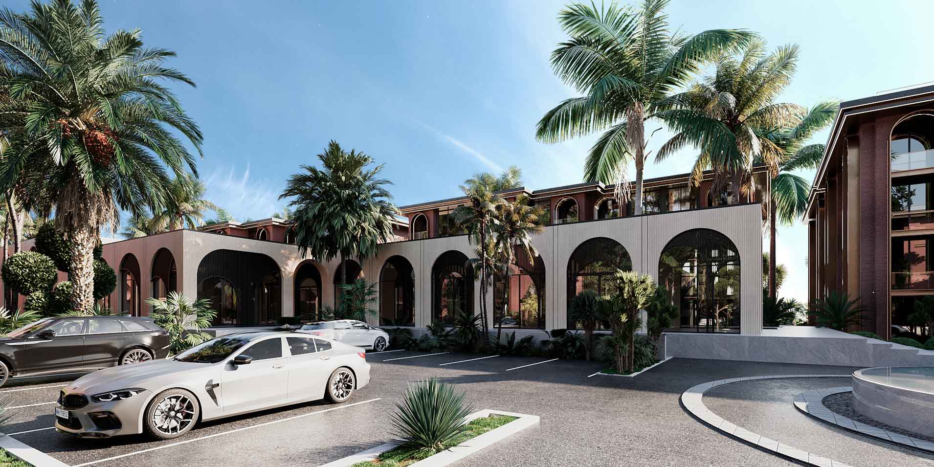 Exterior view of 1-Bed Investment Condo in Hennessy Residences - 100m from Karon Beach - 5-7% Rental Guarantee