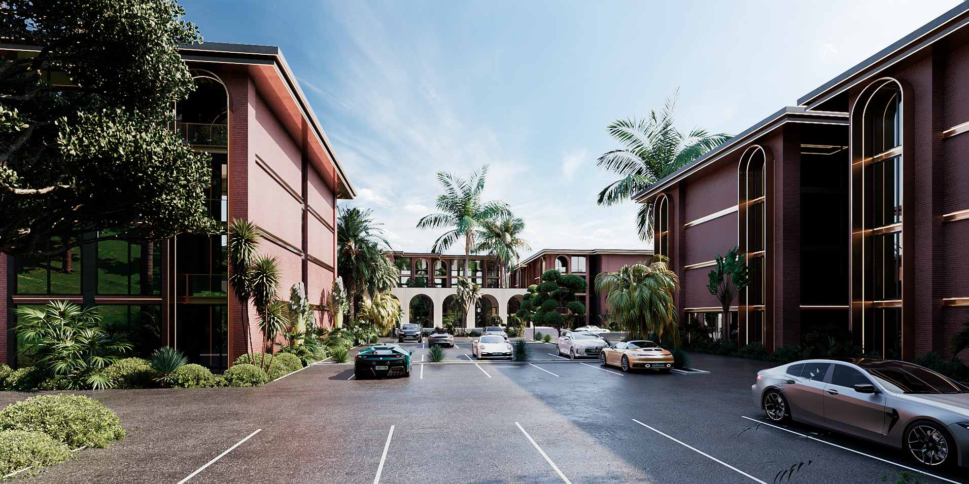 Exterior view of 1-Bed Investment Condo in Hennessy Residences - 100m from Karon Beach - 5-7% Rental Guarantee