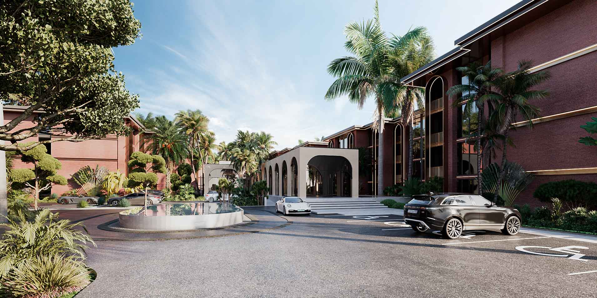 Exterior view of 1-Bed Investment Condo in Hennessy Residences - 100m from Karon Beach - 5-7% Rental Guarantee