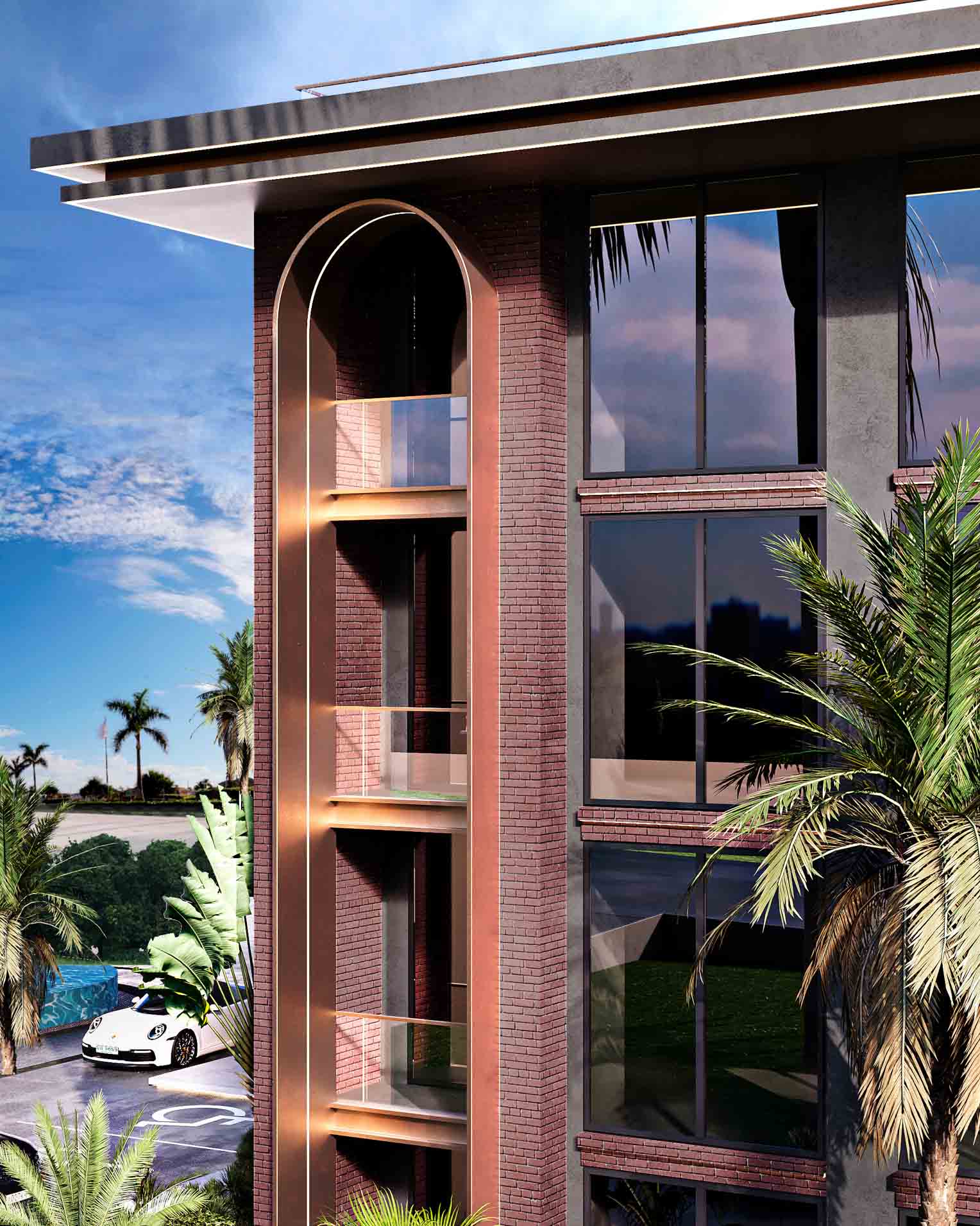 Exterior view of 1-Bed Investment Condo in Hennessy Residences - 100m from Karon Beach - 5-7% Rental Guarantee