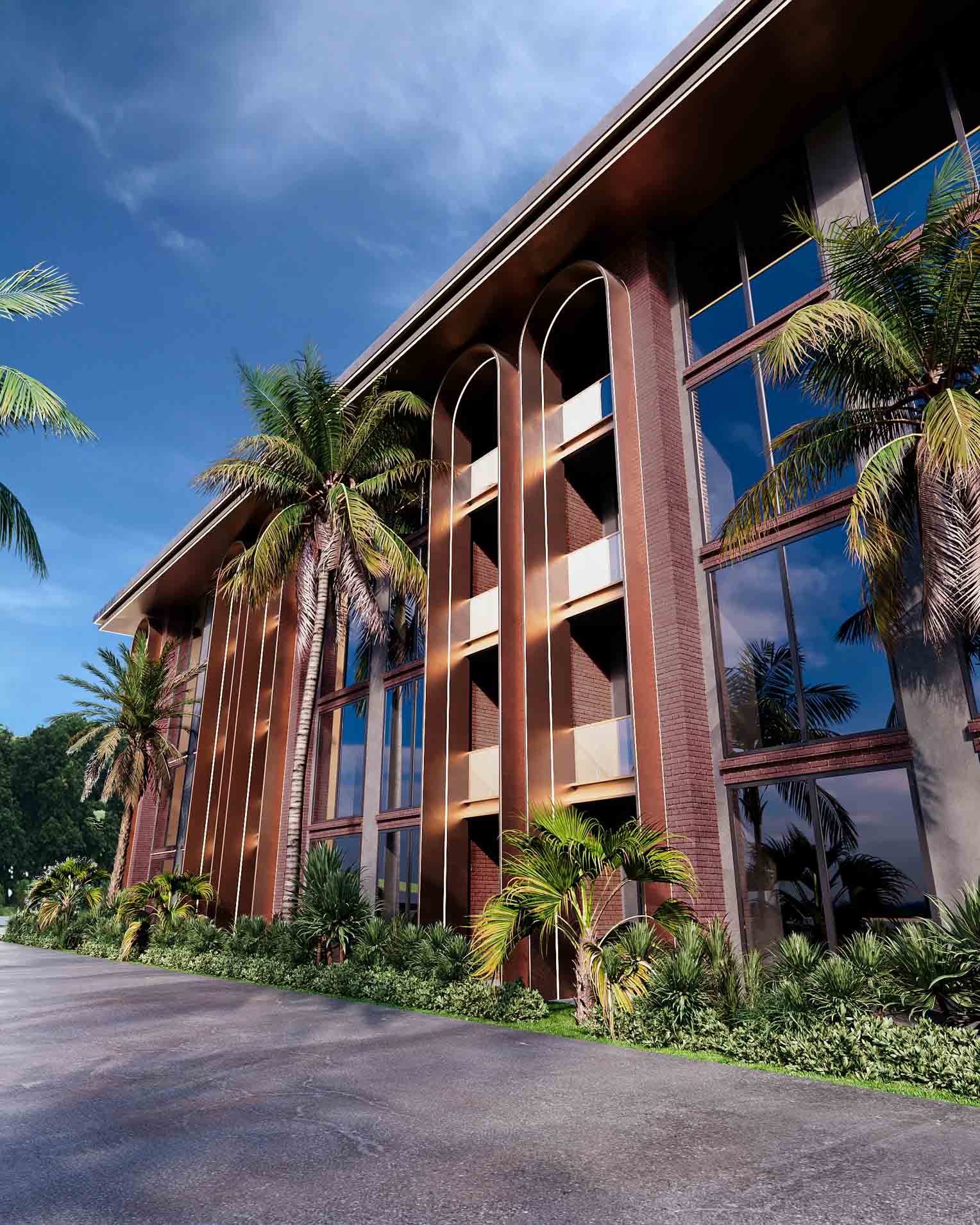 Exterior view of 1-Bed Investment Condo in Hennessy Residences - 100m from Karon Beach - 5-7% Rental Guarantee