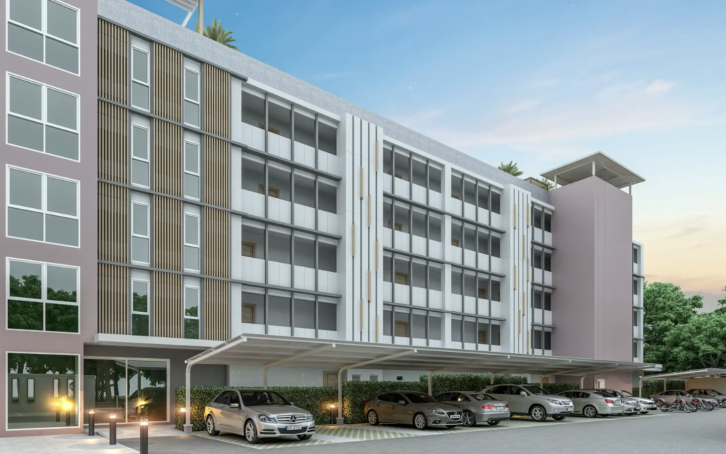 Interior view of 2 Bedroom Condo with Private Swimming Pool for Sale at Babylon Sky Garden II - Type A & B
