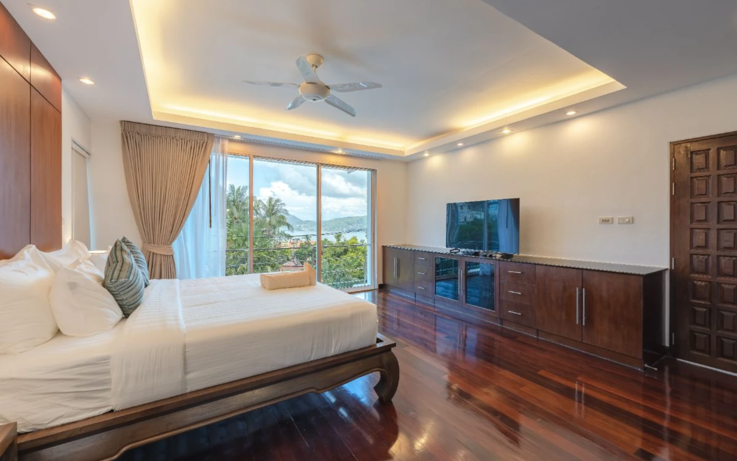 Interior view of 4 Bedroom Sea View Pool Villa for Sale in Patong Beach
