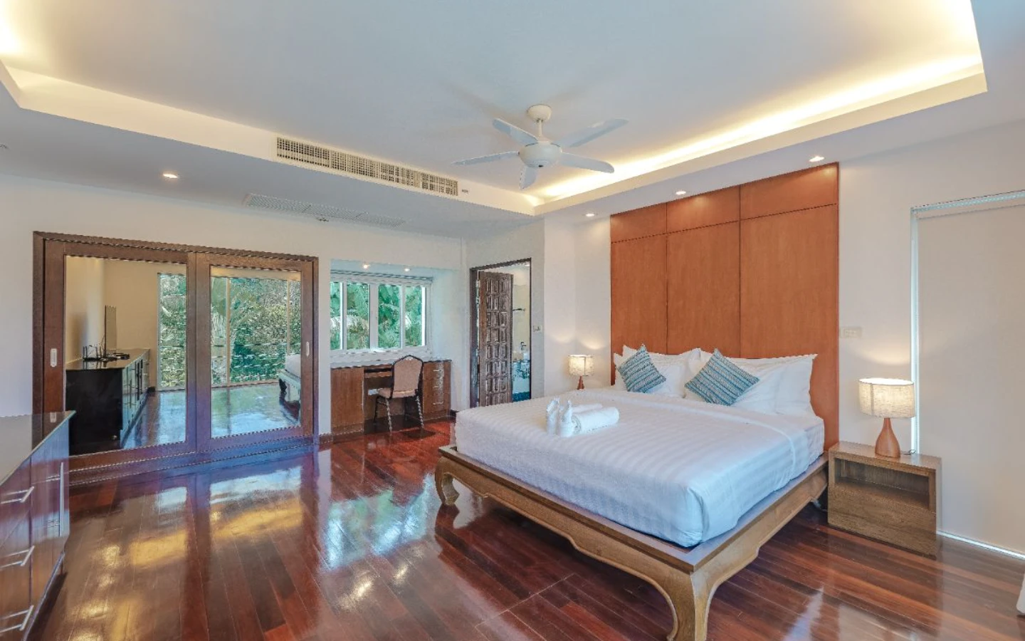 Interior view of 4 Bedroom Sea View Pool Villa for Sale in Patong Beach