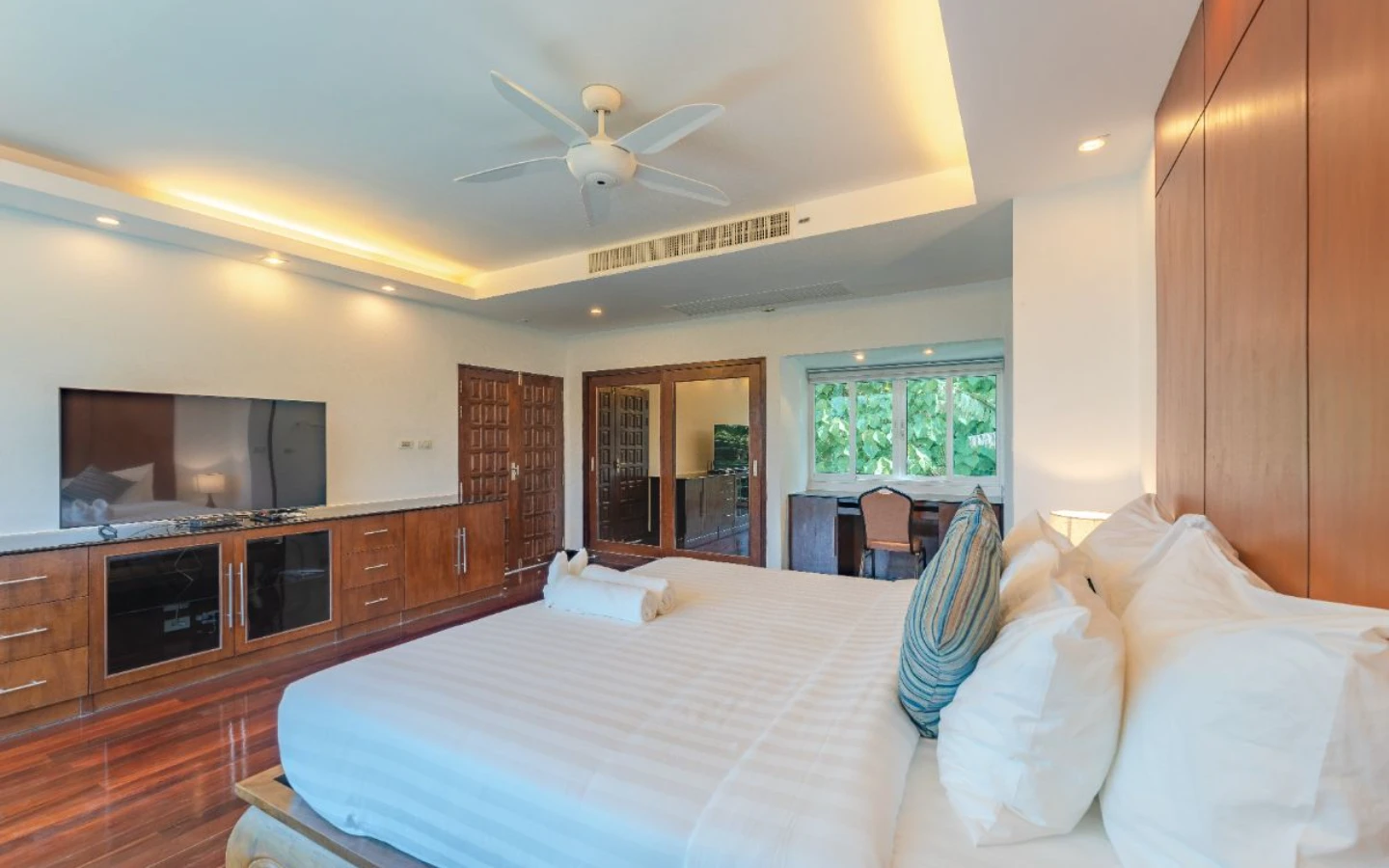 Interior view of 4 Bedroom Sea View Pool Villa for Sale in Patong Beach