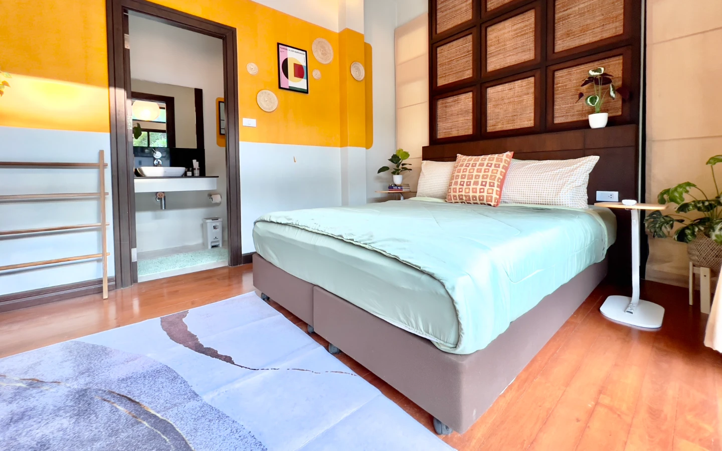 Exterior view of Swedish Lifestyle Inspired Pool Villa in Layan for Sale