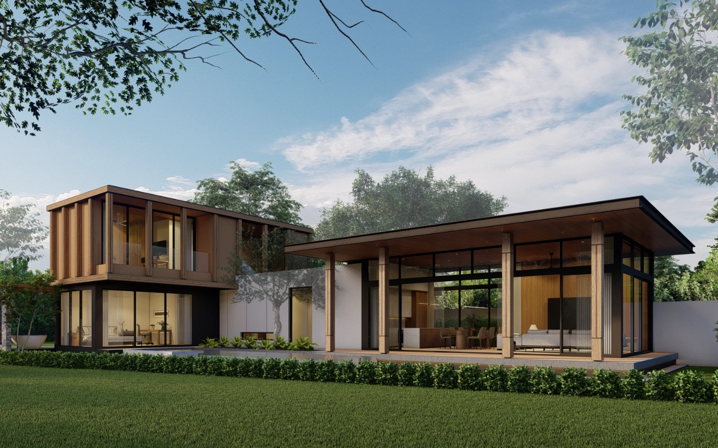 Interior view of 3 Bedroom Private Pool Villa at The Baya Villas, Thalang