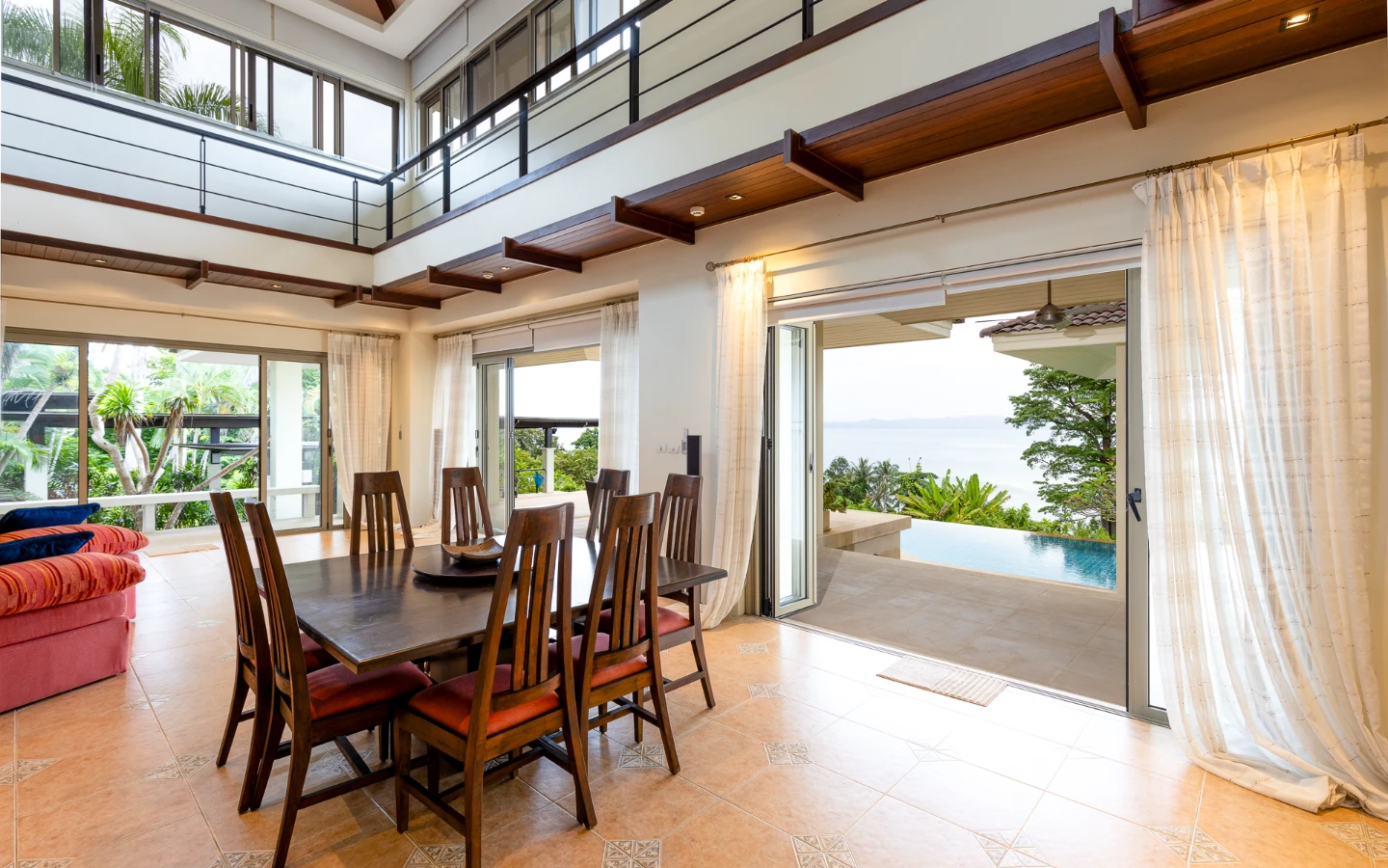 Interior view of 5 Bedroom Pool Villa with Stunning Sea Views for Sale on Phuket's East Coast