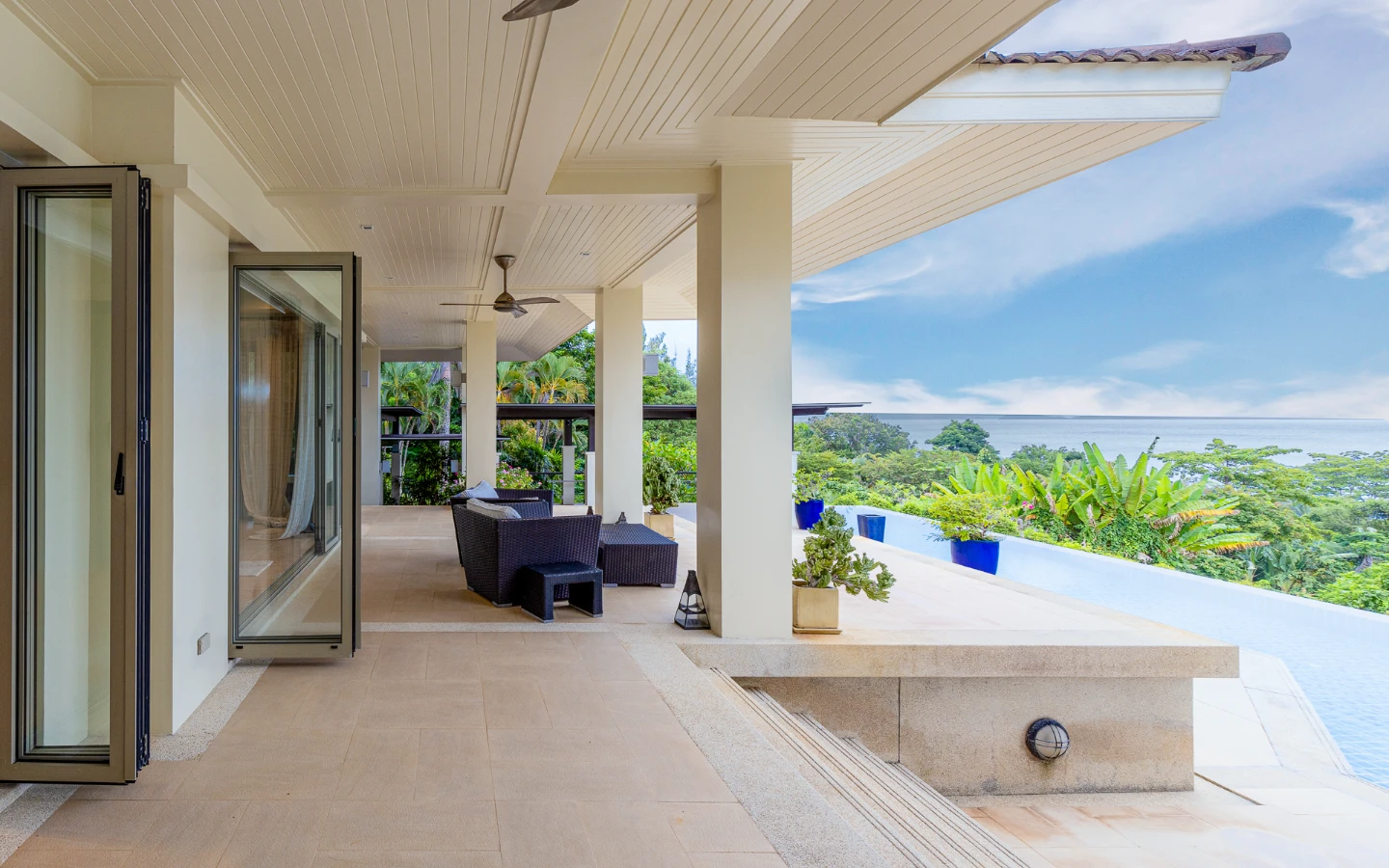 Interior view of 5 Bedroom Pool Villa with Stunning Sea Views for Sale on Phuket's East Coast