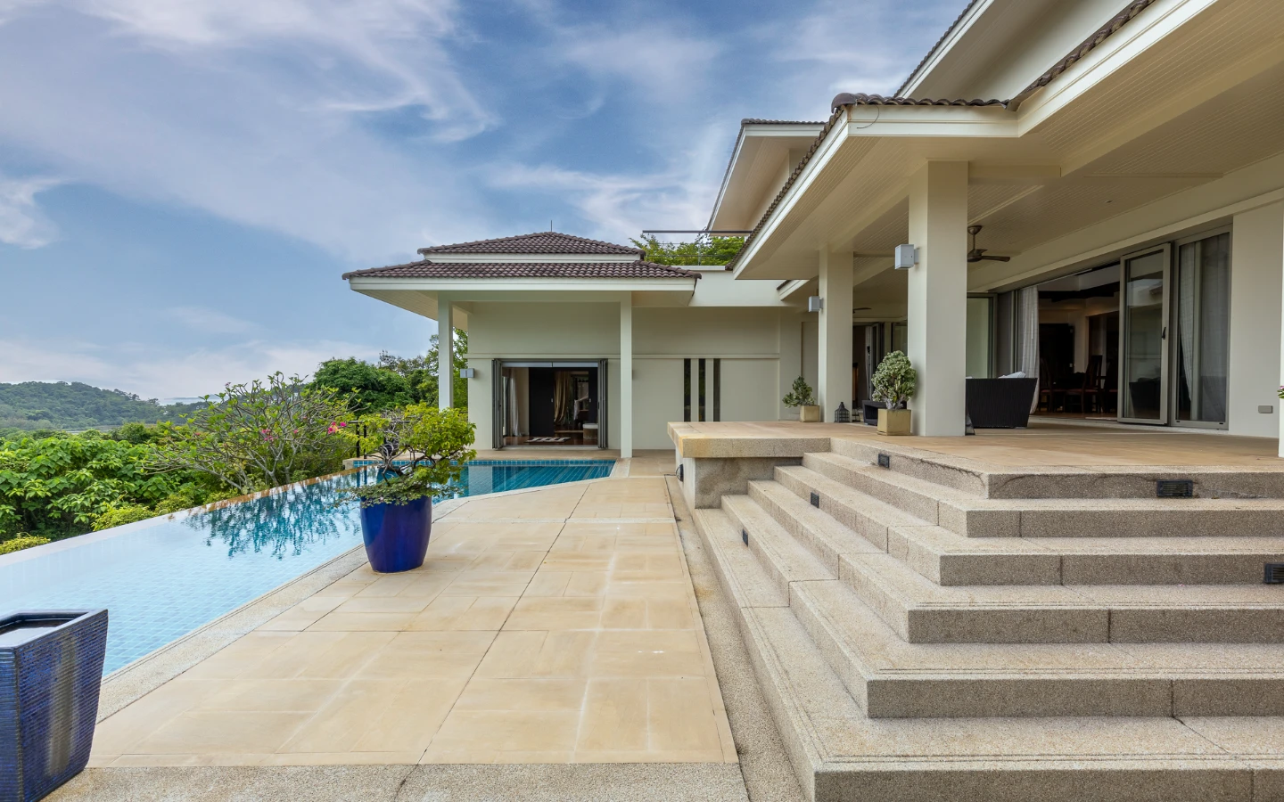 Interior view of 5 Bedroom Pool Villa with Stunning Sea Views for Sale on Phuket's East Coast