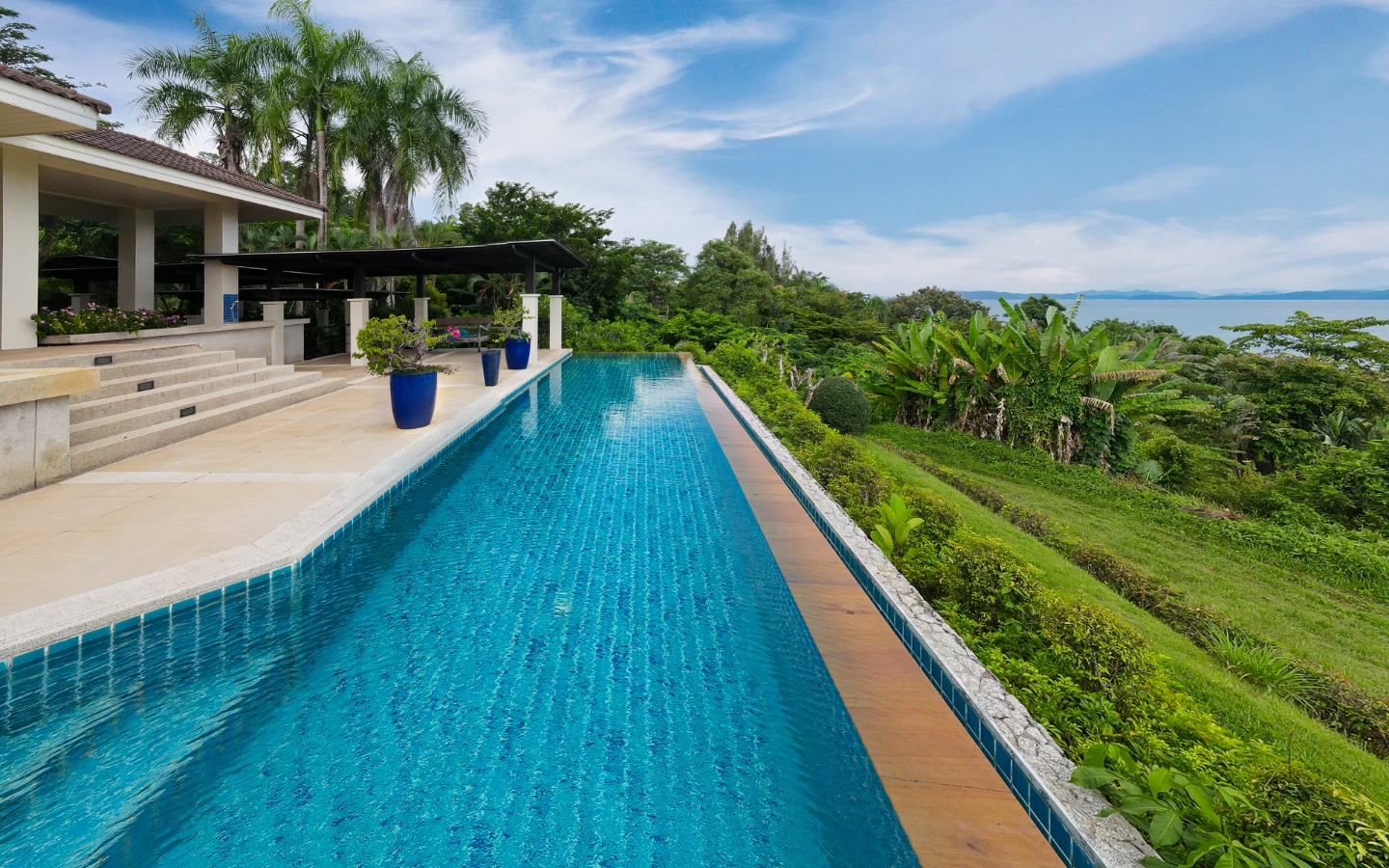 Interior view of 5 Bedroom Pool Villa with Stunning Sea Views for Sale on Phuket's East Coast