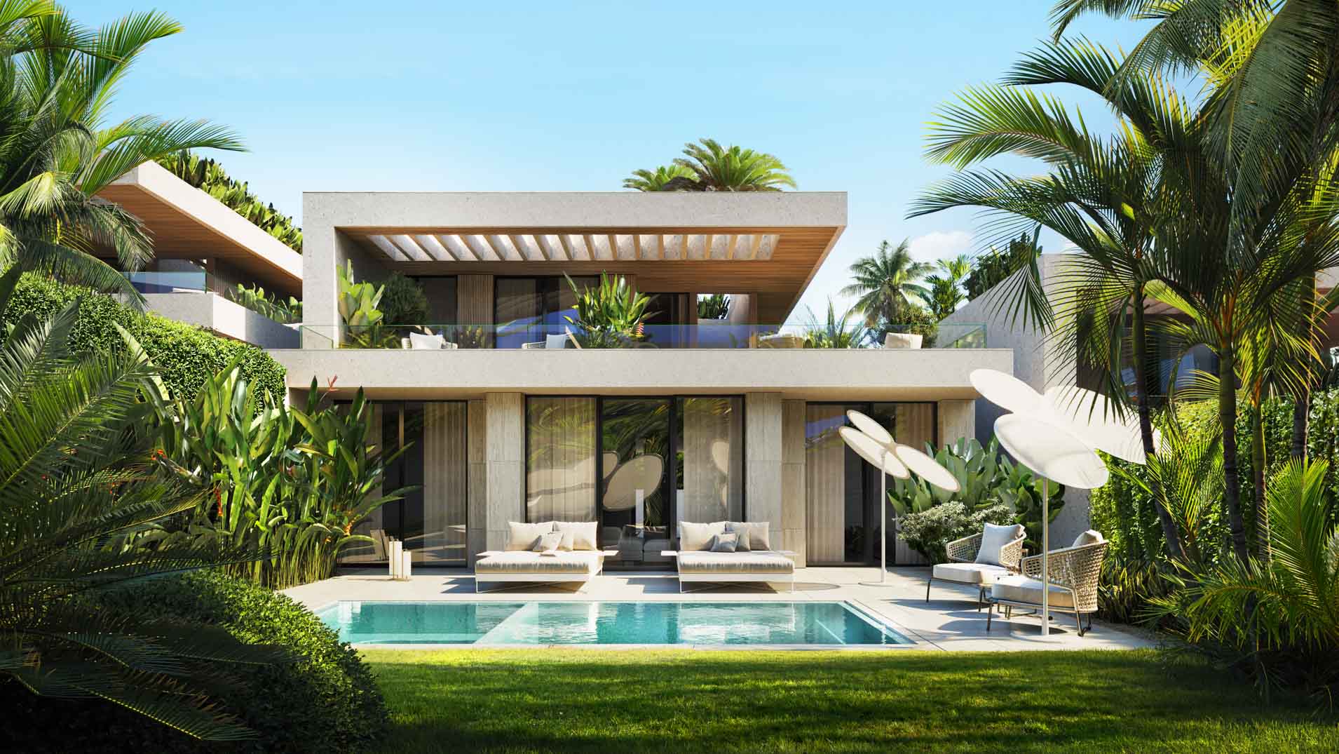 Charming 4-Bed Mountain View Pool Villa in Chalong - Mutti Villas - Breeze