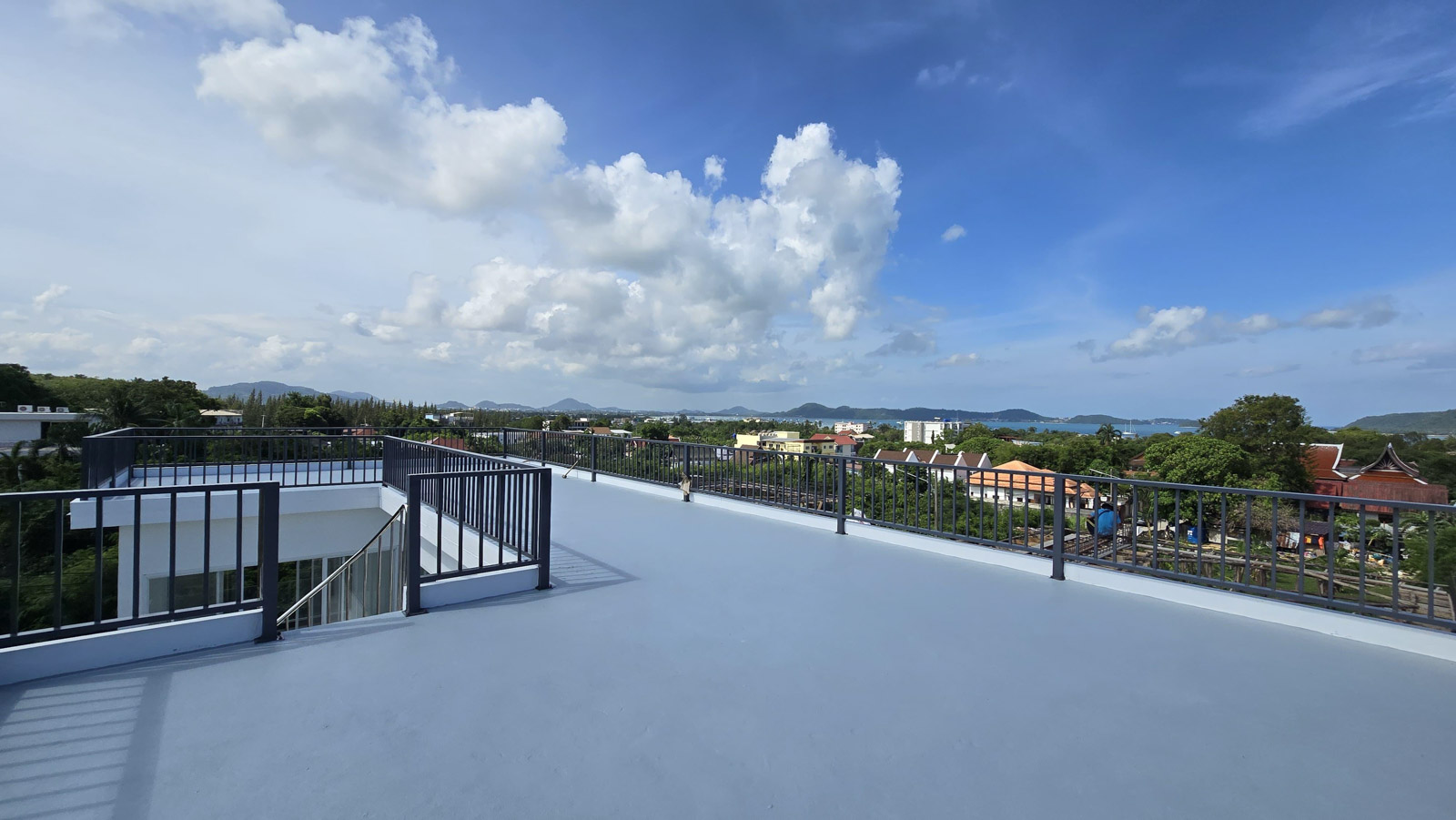 Brand New Rooftop Sea View Pool Villa for Sale in Sai Yuan, Naiharn