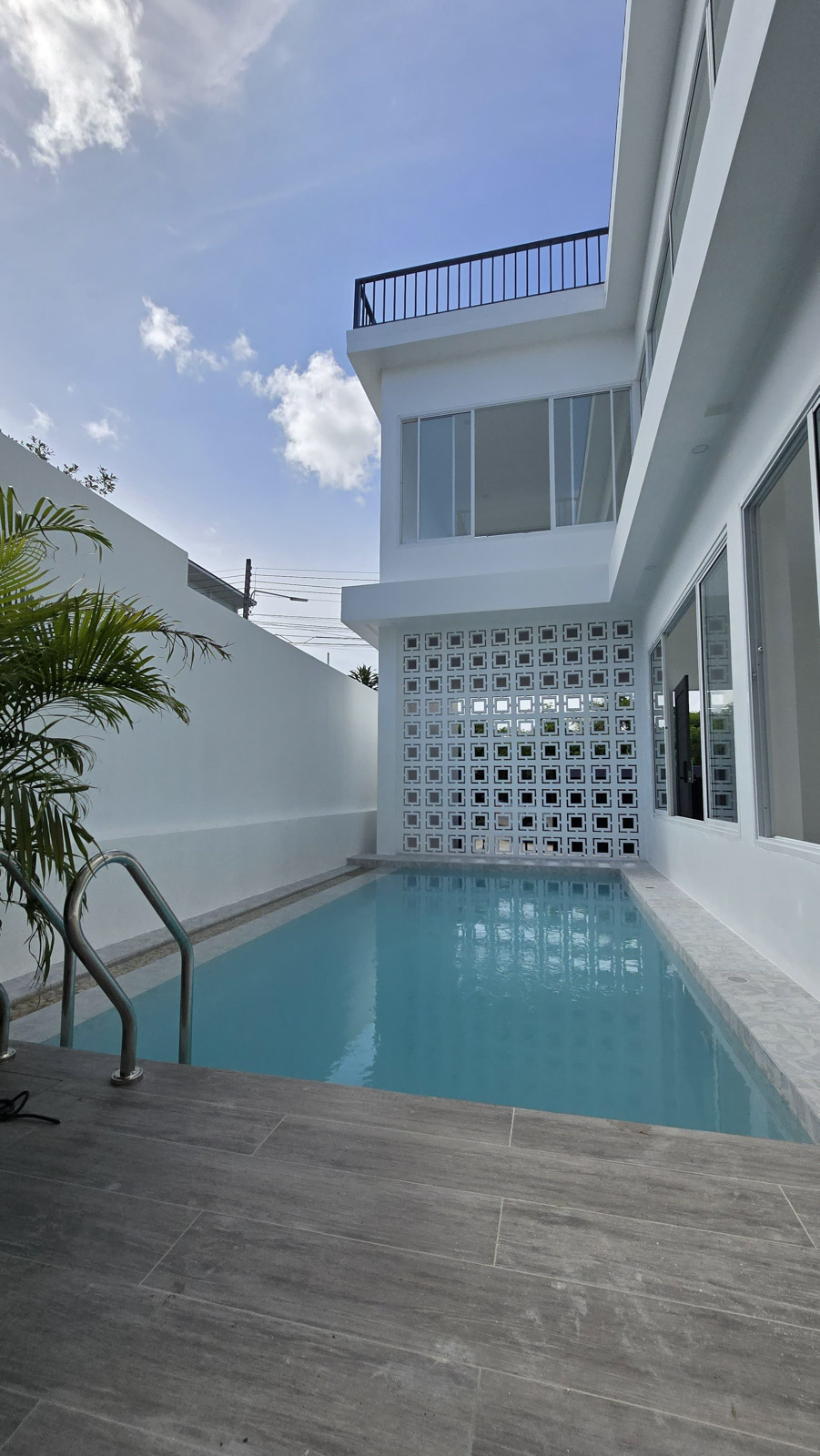 View from Brand New Rooftop Sea View Pool Villa for Sale in Sai Yuan, Naiharn