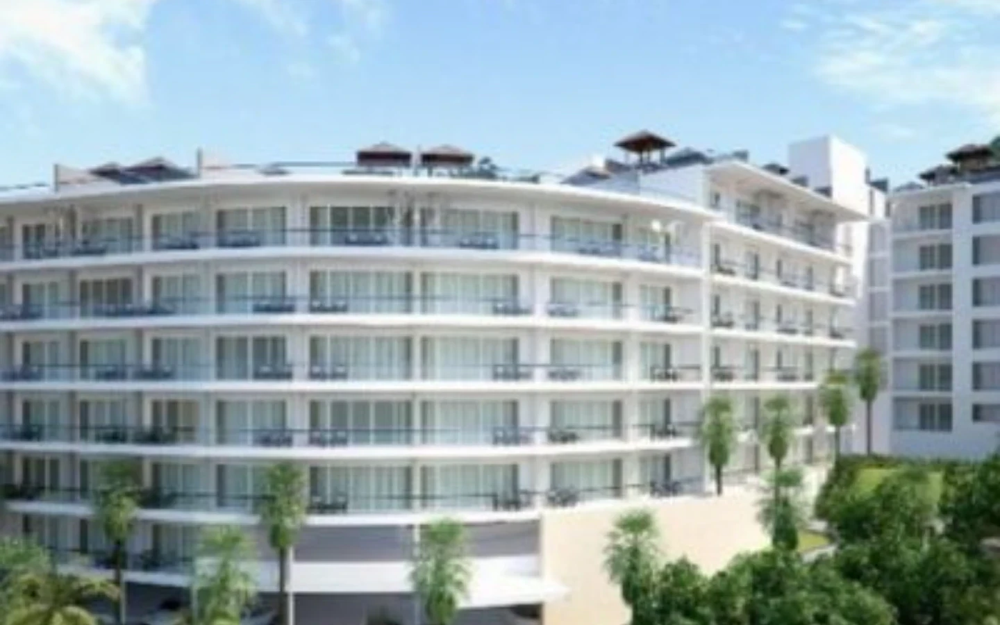 View from City View Corner Studio Apartment for Sale at Bayshore Oceanview Patong
