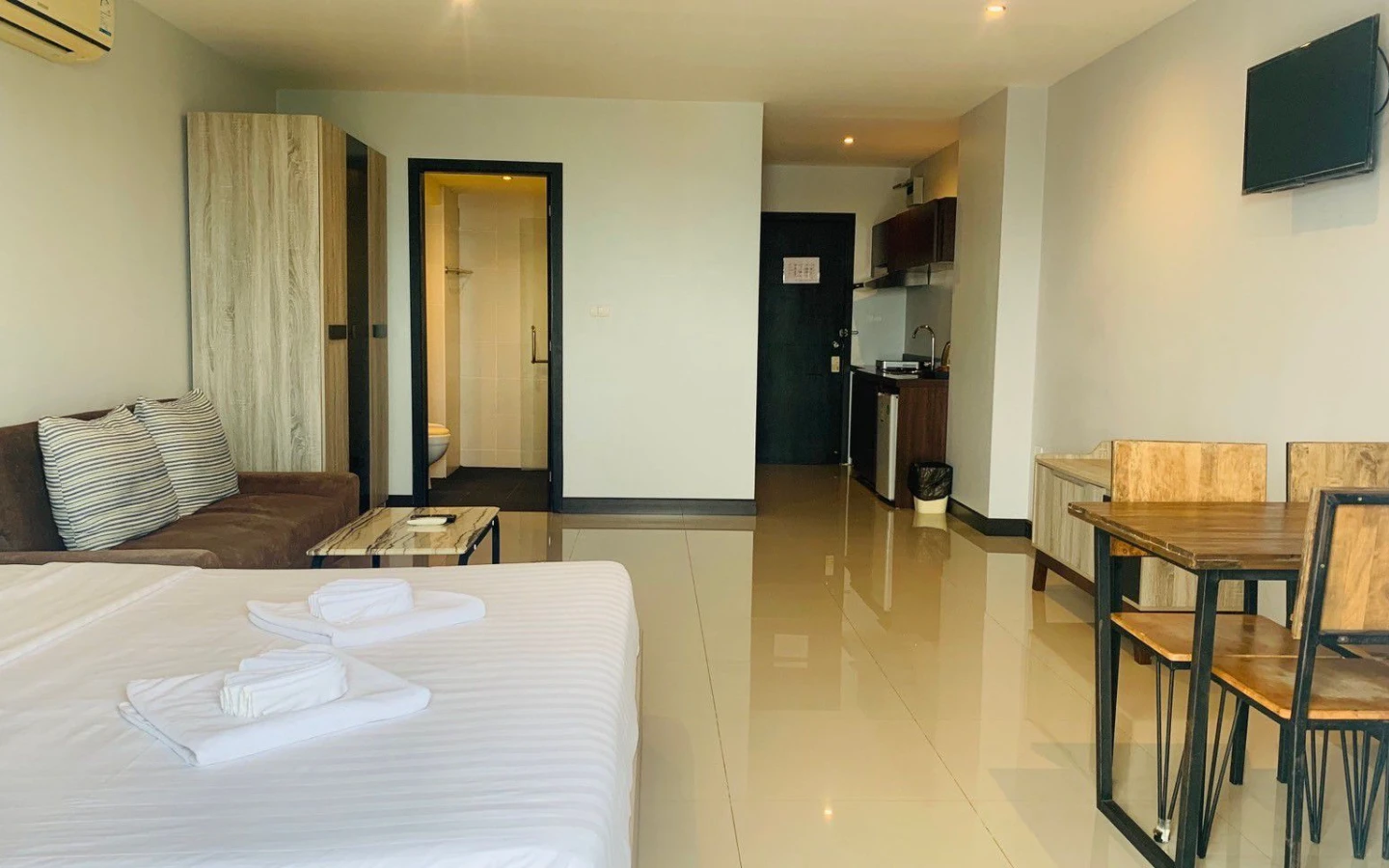 View from Sea View Studio Condo for Sale at Bayshore Oceanview Patong